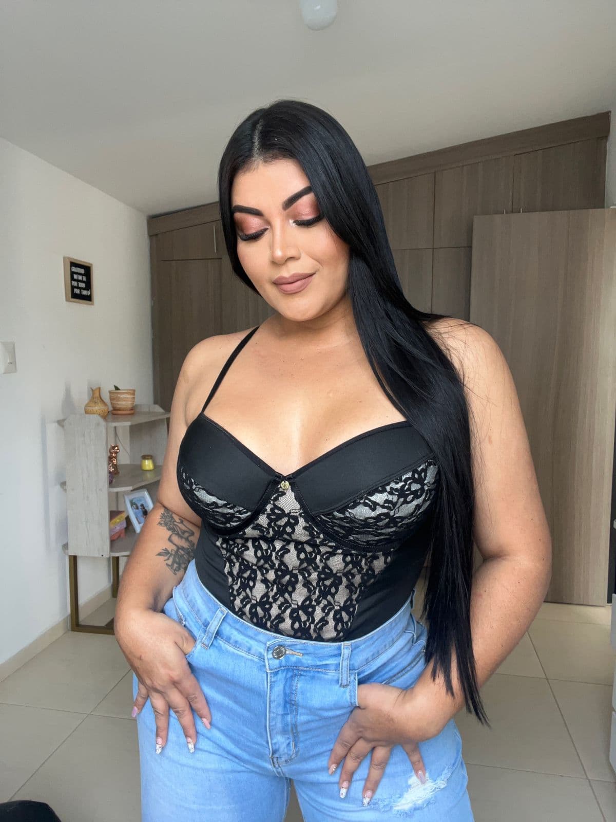 Body Realce en Encaje – Hecho a Medida | Vicsy